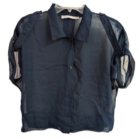 Kain Label Women's See-Through Top - Picture 1 of 4